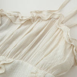 Yune Frill Corset Top