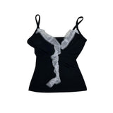 Wrap lace sleeveless