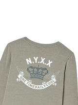 SCOOP NECK L/S SAND