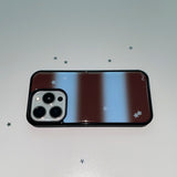 [MADE] スターリースコープフォンケース ブラウン (epoxy black bumper)