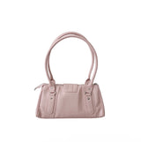 bamboo pink buckle bag