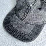 Charcoal Washed Retro Dad Cap