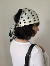 Frame Polka Dot Scarf (2color)