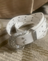 Elise y2k ウエスタンベルト (white)
