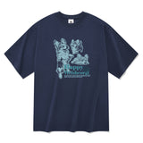 ハッピーウェルシュコーギーTシャツ
