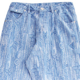 JACQUARD DENIM PANTS (UNISEX)_SYS4PT01SB