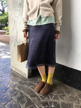 Kuchi Lace Velvet Skirt