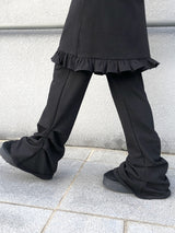 Leon Frill Midi Banding Skirt