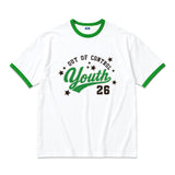アウト オブ コントロール オーバーフィット リンガー Tシャツ (3color)