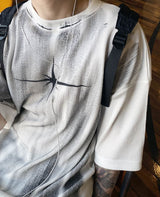 No.0778 S dirty waffle half T