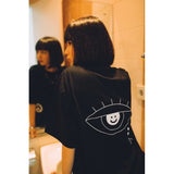FAITH FADE - Thee Eye Oversized Tee (Black)