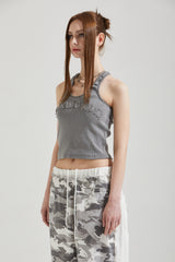 CULTURE SLEEVESS TOP