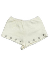 studded faux fur banded shorts (2color)