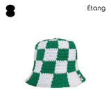 [MADE] Étang チェッカーボードハット | グリーン