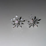 [925silver] Snowflakes earring