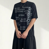Chive Lettering Short Sleeve T-Shirt (4 colors)