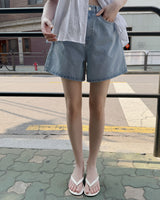 Lemin デニムショートパンツ