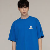 [UNISEX]クラウドボードスマイルショートスリーブドtシャツ