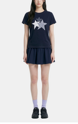 クロエパターンマキシスターTシャツ