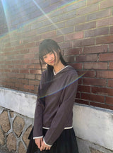 26SS★ [BAONHAUS] Crea Flower Layered Hoodie