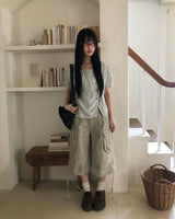 Tato Cargo Bermuda Pants