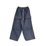 non-faded front pocket balloon pants