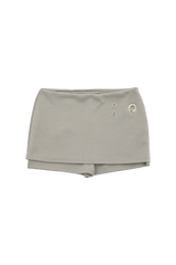 [ガーベラ] アイレットミニパンツスカート (ベージュ)