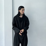 Structured Seam Hooded Jacket