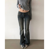Ben Two-button Stripe Bootscut