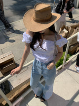 [MADE] PHARRELL PUNCHING LONG BOOTS CUT DENIM