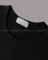 Hashtag U-neck short-sleeved T-shirt (3 colors)
