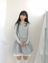 Pocket Flare Hooded Dress