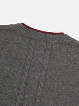 Layered warmer knit