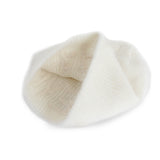 Keymisery Handmade Angora Beanie (Ivory)