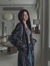 Kokia Camo Two Way Hooded Zip-Up