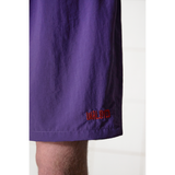 LOGO NYLON SHORT / PURPLE