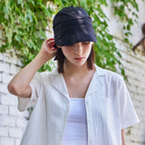 メタルティップスカーフキャップ / Black