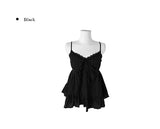 Robit Lace Flare Frill Sleeveless Blouse