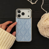 BLUE HEART PADDING EPOXY CASE