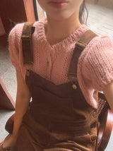 [MADE] LoHeart Puff Mini Cardigan