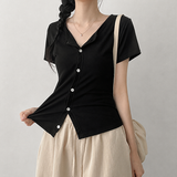 Air Cool Short-Sleeved Cardigan (3 colors)