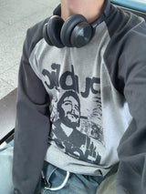 スモークラグラン長袖Tシャツ