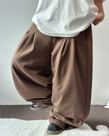FRONT TWO PINTUCK BALLOON PANTS 🩶🤍🖤🍘5COLOR