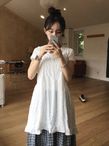 Roen Modal Side Shirring Tee (6c)