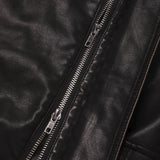 Landed Fur Leather Jacket