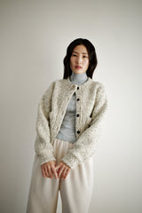 Wool turtleneck top, Blue