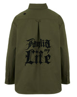 Mwoong Familia My Life Work Shirts(KHAKI)