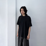 Structured Washed Wide Tee