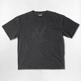 ビッグ N ノイズオーバーフィットピグメントTシャツ - 5COLOR