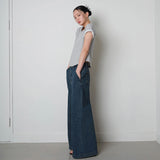 Basic Short Sleeve Tee_Melange Gray